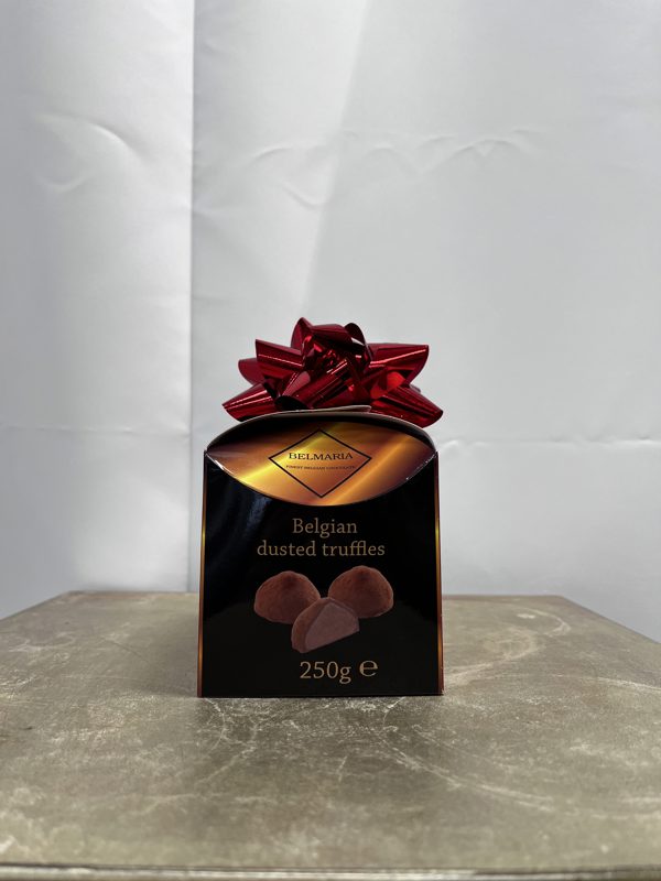Belgian dusted truffles champagne 